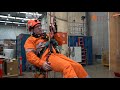 IRATA Applus Rope Access Training   Ascent, Changeover to Descent