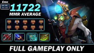 10 Pro Player 11722 MMR AVERAGE! High Tier Gameplay Emo Meepo 1355 XPM  Meepo Gameplay#709