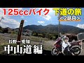 125ccバイク下道で東京→四国へ！【長野→愛知編】《国道19号 中山道》2話目