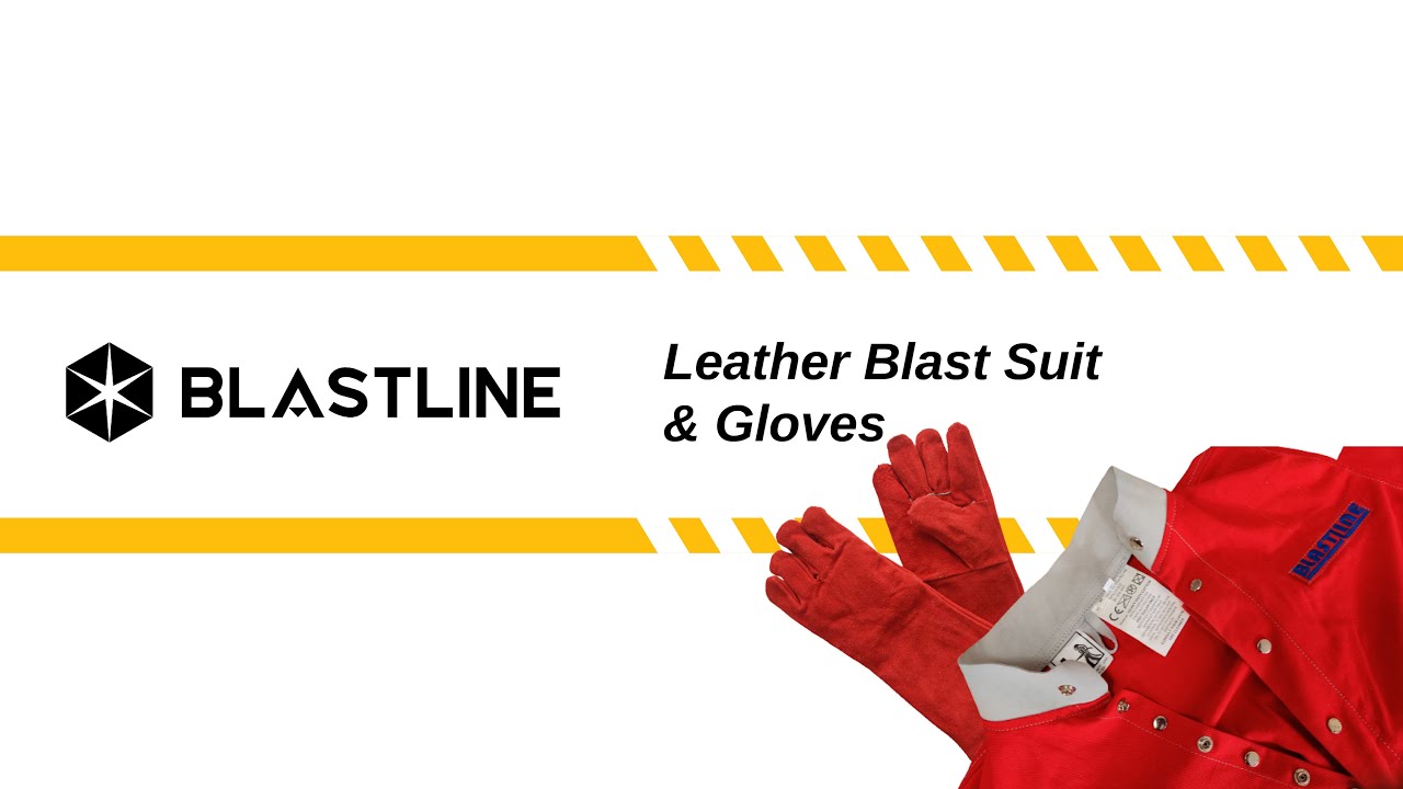 Blastline Leather Blast Suit and Gloves