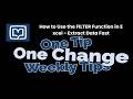 How to Use the FILTER Function in Excel - Extract Data Fast