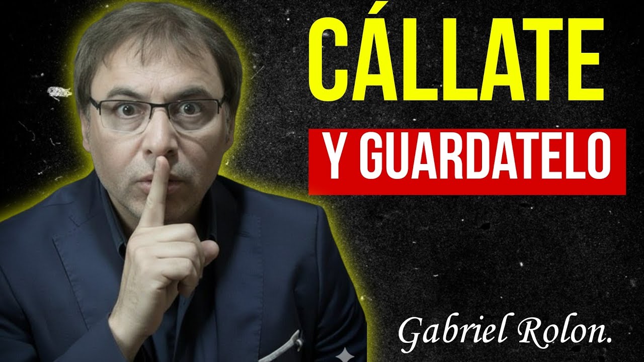 Por Qué NO Debes Contar Tus Planes a NADIE | Gabriel Rolón