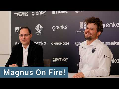 Magnus Carlsen On Fire | Game Analysis with Peter Leko | grenke Chess Festival 2026