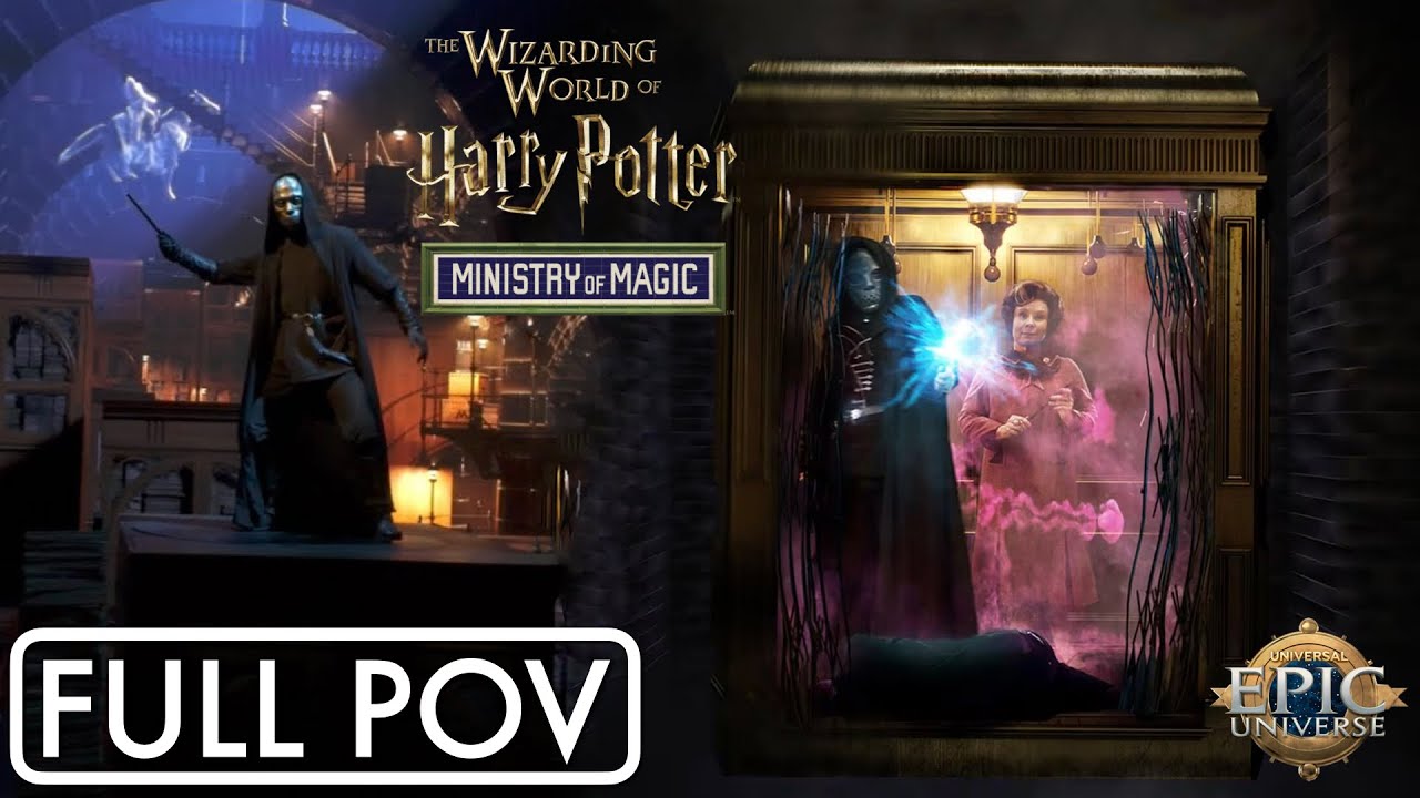 FULL RIDE POV – Harry Potter and the Battle at the Ministry | Universal Epic Universe 4K