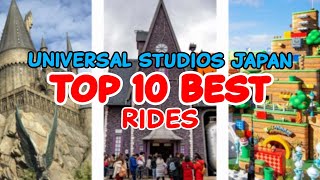 Top 10 rides at Universal Studios Japan  Osaka, Japan | 2022