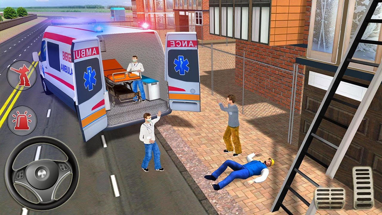 Ambulancia Robot al Rescate - Transformer en Servicio de Urgencias - Juegos Android