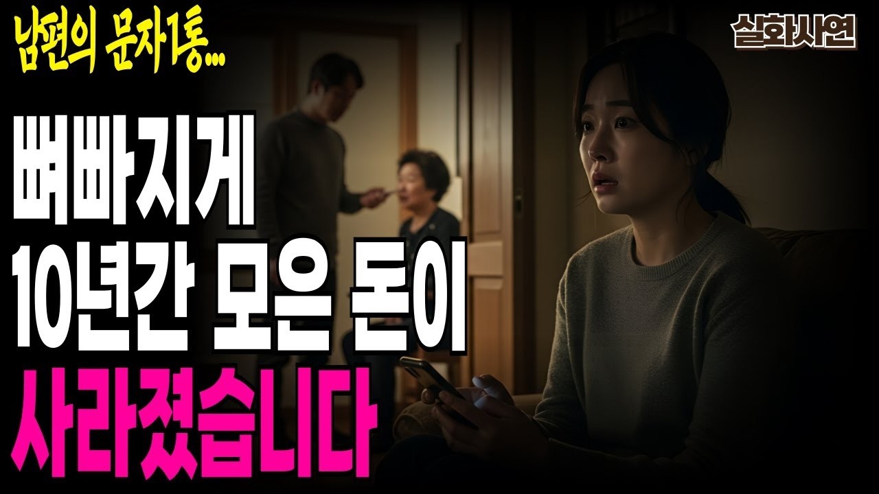 실화사연-10년간의 믿음, 단 한 통의 문자로 무너졌다… 그 후, 가족은 이렇게 변했습니다.