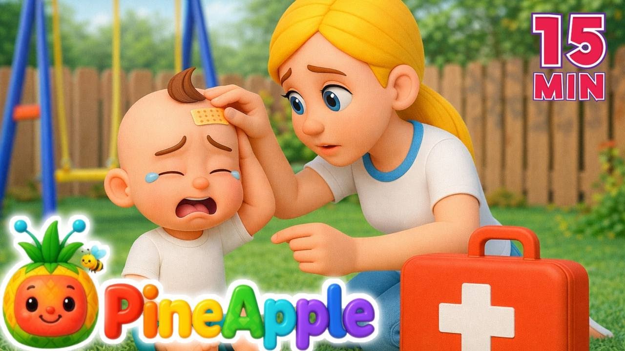 Boo Boo Song | + More PineApple Nursery Rhymes & Kids Songs - YouTube