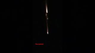 Viral Sky Mystery: Meteor, Missile, or Something Else?"  #meteor #missile #UFO #rocketlaunch #jaipur