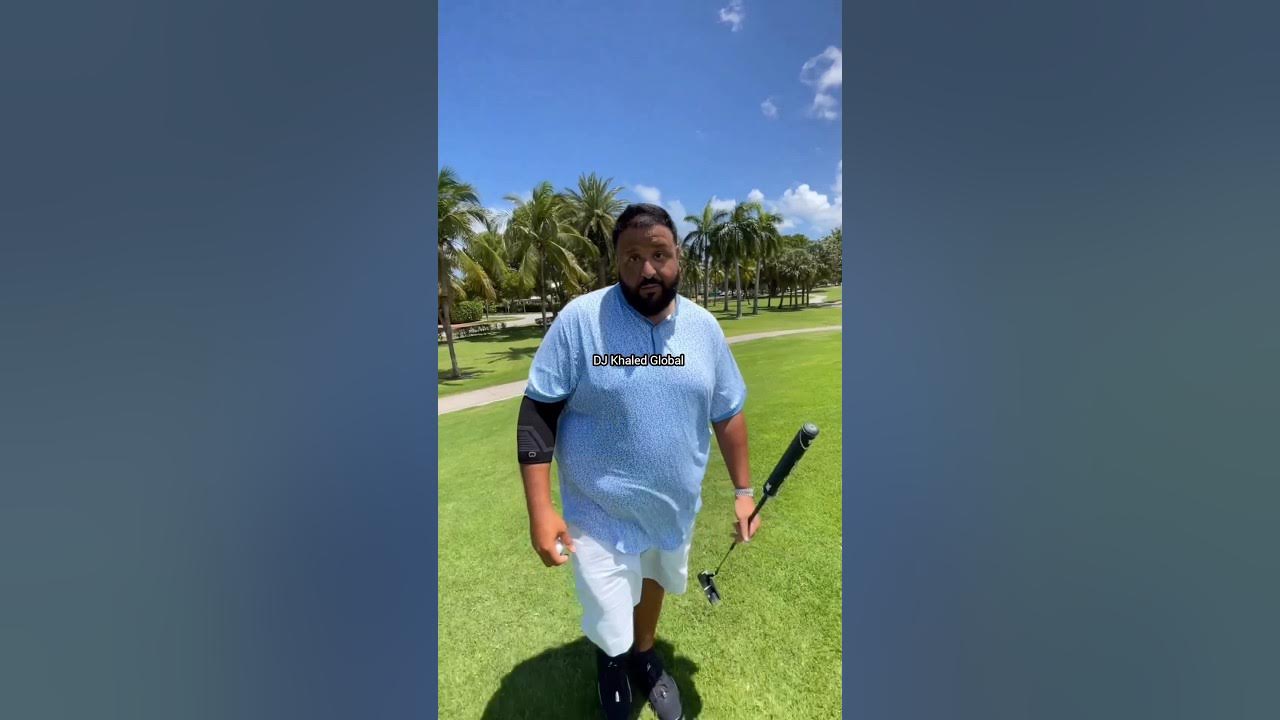 DJ Khaled's love for golf reaching new heights with every round: 'I want to  go pro