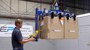 Vacuum Lifter Tool for Multiple Box Palletizing