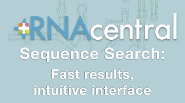 RNAcentral sequence search