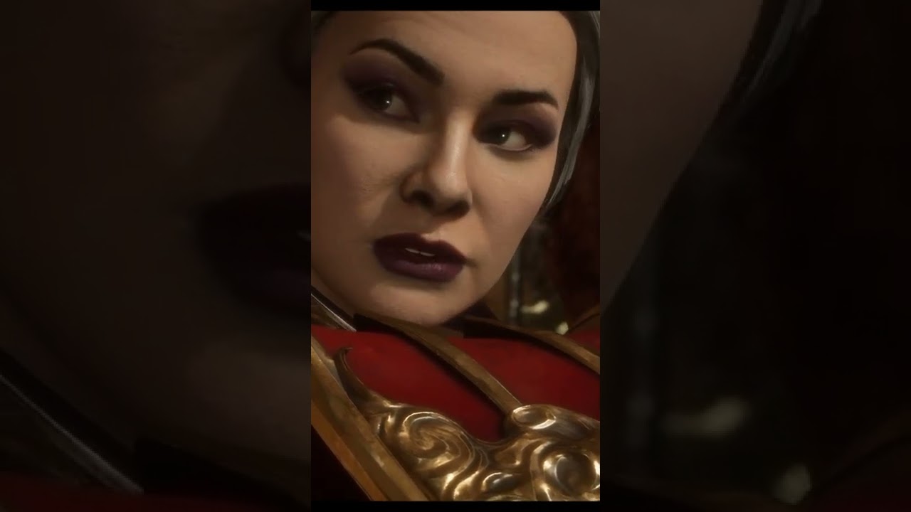 Sheeva catches Sindel and Shao Kahn together 