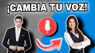 💥The Best FEMALE VOICE CHANGER FOR MOBILE AND ONLINE / CHANGE YOUR VOICE IN YOUR RECORDINGS 🔥✅ screenshot 2