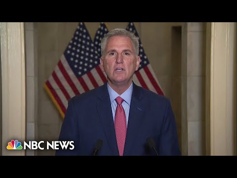 McCarthy announces House will open impeachment inquiry into Biden