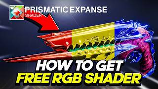 Prismatic Expanse Shader! Free Animated Rainbow Shader | Destiny 2