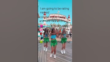 comment your name and I will rate it! Video in background: @ryane.rr #preppy
