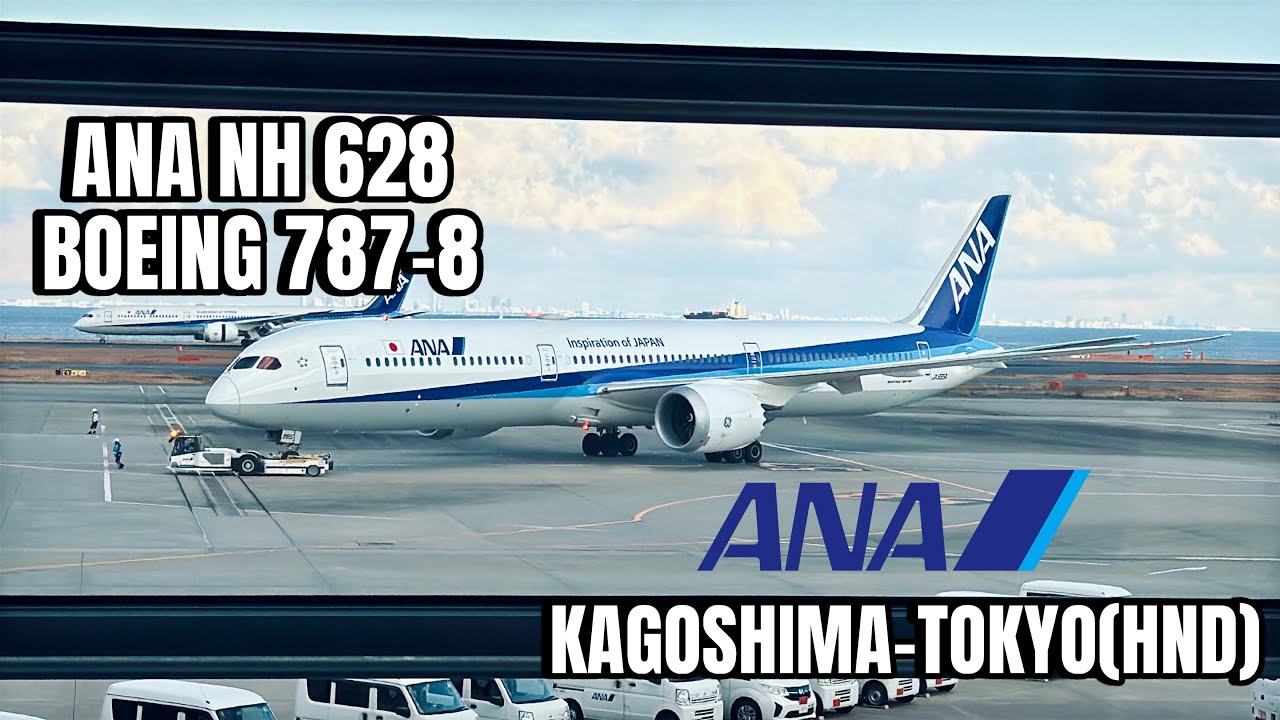 ANA B787-8 DOMESTIC FLIGHT REVIEW (KOJ-HND) | Japan Experience 🇯🇵