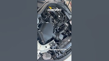 This Air intake changed my engine sound drastically😳 #f36 #cars #bmw #430i #b46 #b48 #turbo #fast