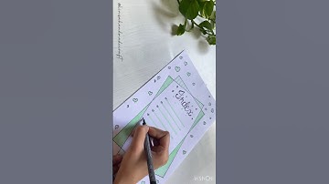 Index design for project / How to make index page / Index #shorts #index #viralshorts #kinza