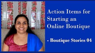 Action Items for Starting an Online Boutique | Boutique Stories 04