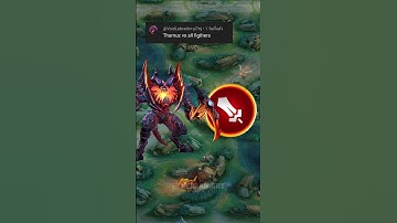 THAMUZ VS FIGHTER WHO IS STRONGEST?#mobilelegends  #mlbb