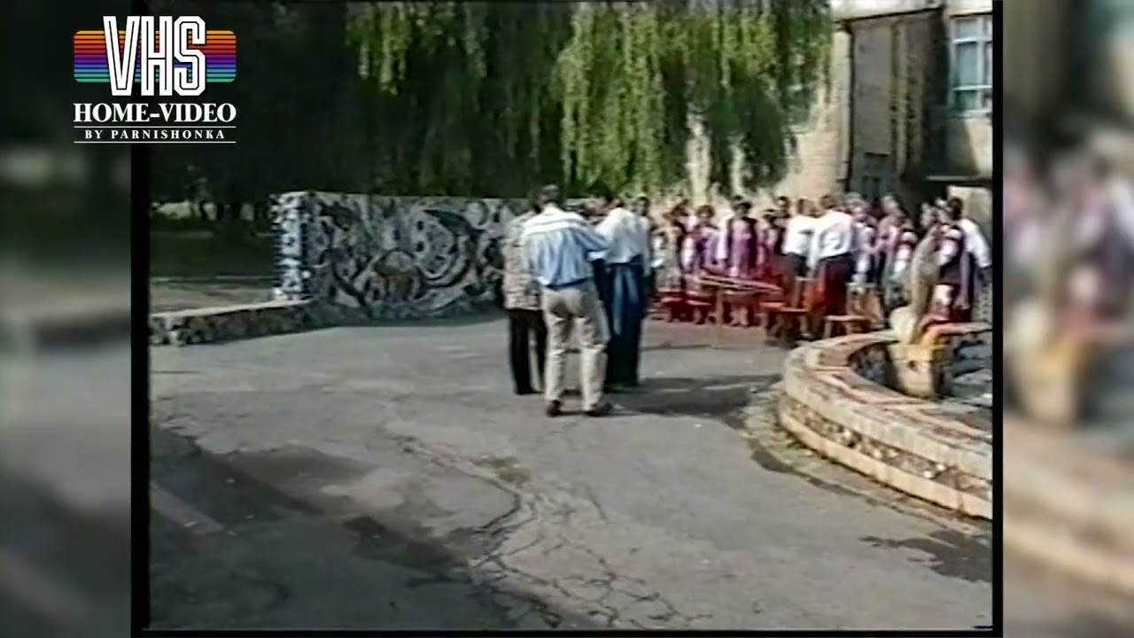 Робочі моменти під час запису Деражнянського хору Хмельницьким обласним  телебаченням