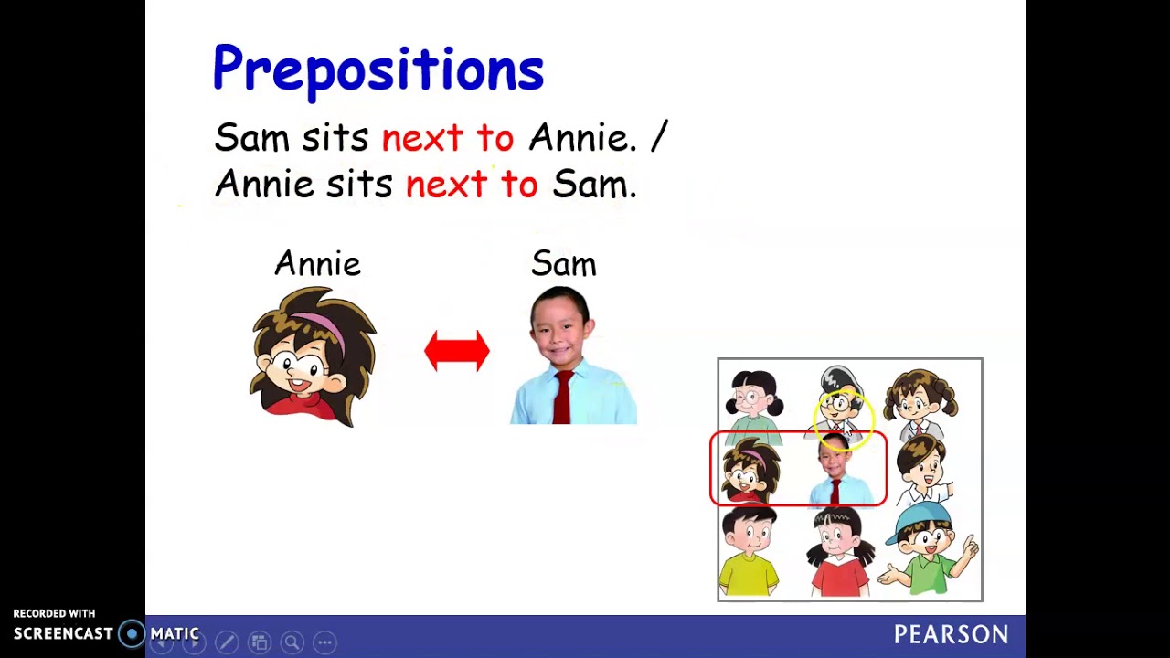 P3 Preposition p3 prepositions part 1 - YouTube