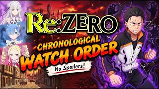 Re:Zero Chronological Watch Order: How to Watch in Story Order Re:Zero Chronological Watch Order: How to Watch in Story Order