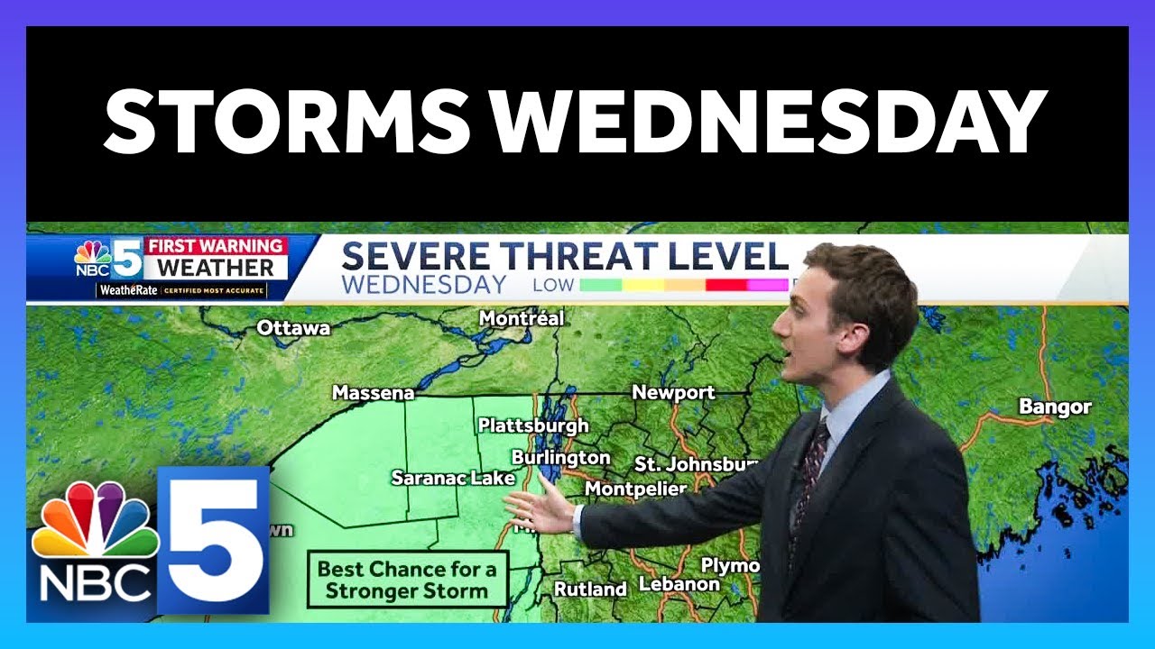 Video: Few strong storms Wednesday afternoon (07-24-24) - YouTube