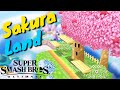 SAKURALAND (DREAMLAND MAP SKIN) | SUPER SMASH BROS ULTIMATE MOD