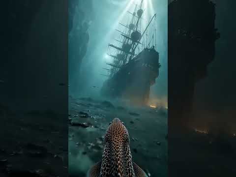 Eel Finds Hidden Treasure Underwater 🫧 #shorts #respect