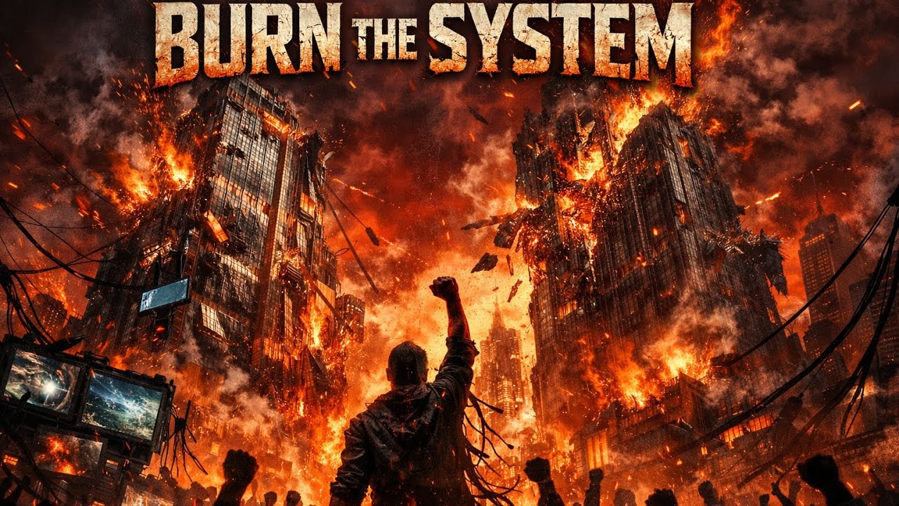 Burn the System | Heavy Metal Anthem of Rebellion (Official Lyric Video)