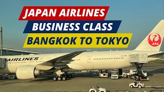 Japan Airlines 787-9 Business Class - Bangkok to Tokyo