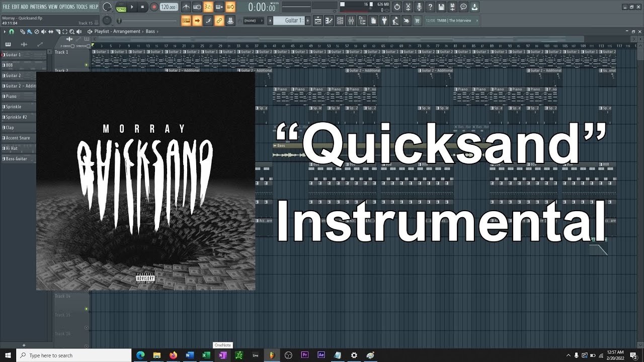 Morray - Quicksand [Instrumental Remake Fl Studio]