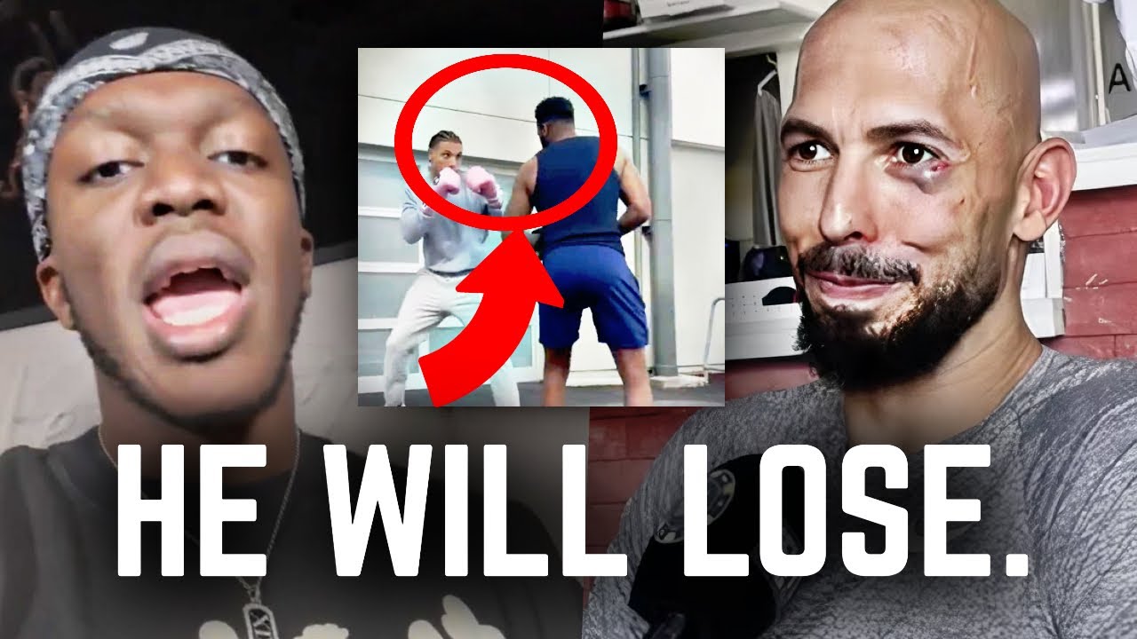 KSI отвечает следующему сопернику Эндрю Тейта (утечка видео)