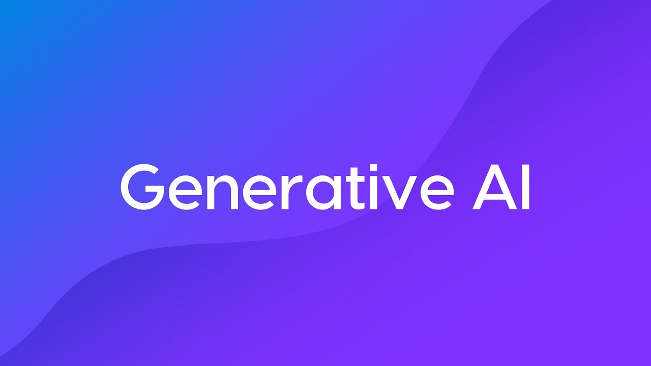 Generative AI Course Trailer - YouTube