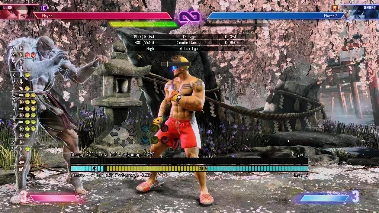 Street Fighter 6: Luke Meaty DI after Side Switch