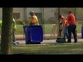 Neighbors help clean up after third night of riots and outrage after police shooting in Kenosha