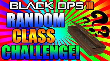 Black Ops 3: RANDOM CLASS GENERATOR (CHALLENGE) BO3 Multiplayer Gameplay!