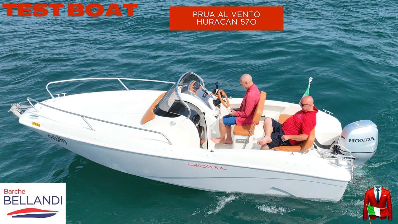 ⁣La barca da 5,40 metri che sorprende tutti! Prova completa Hurakan 5.7