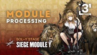 Siege Module Y Upgrade LV3 Showcase - Comes back Spinning
