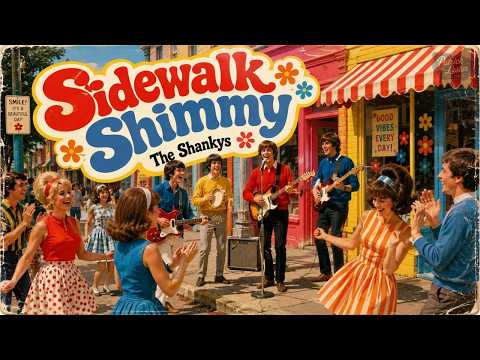 Sidewalk Shimmy – The Shankys | 1960s Retro Bubblegum Pop Dance Song | ℗2026 Official Audio