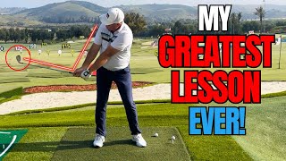 This Might Be the GREATEST Golf Lesson You've Ever Had!  So Simple!