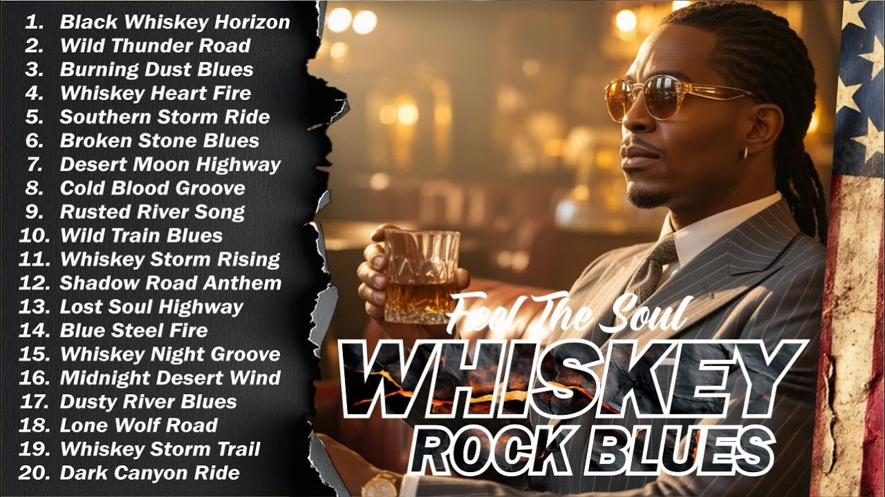 Best of Blues Rock - Emotional Soulful Guitar & Soothing Blues Melodies for Relaxing | 24/7 Stream