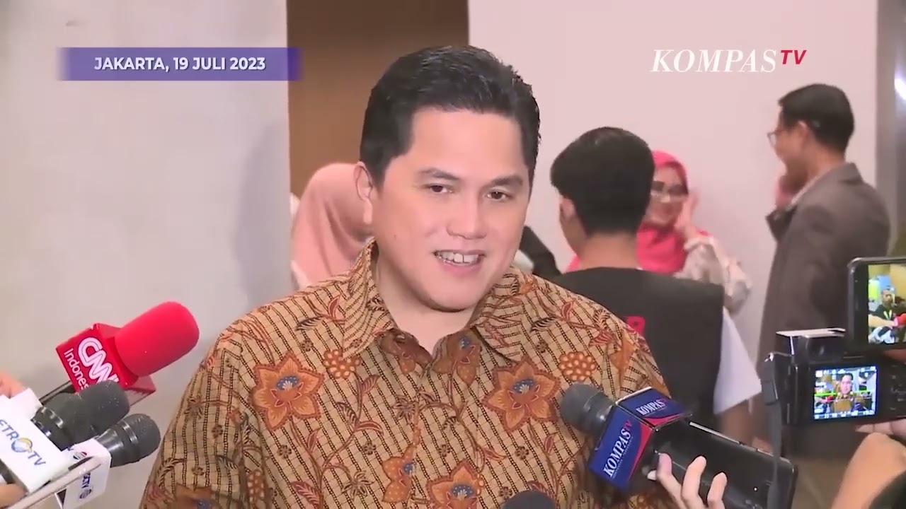 Erick Thohir Beberkan Isi Pertemuannya dengan Prabowo dan Jokowi di Istana Bogor