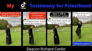 Tiktok Testimony Fr. Richard Conlin