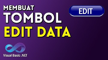 5. Tombol Edit/Update/Rubah VB Net Mysql