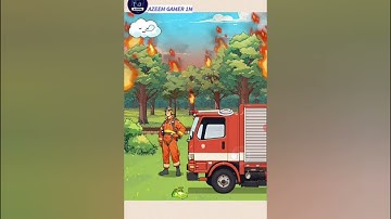 Brain Puzzle Tricky Quest Level 92 |Help The Firefighters| Walkthrough Solution.