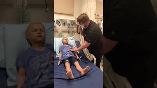 Ben and PD Simulation – Avila’s Newest Manikin